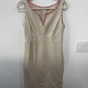 Tocca Sleeveless Floral Trim Dress | V-Neck | Size [10] | Excellent Condition 🌸